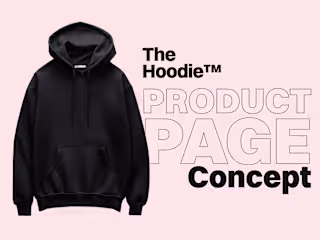 Framer E-Commerce Landing Page Concept | The Hoodie™