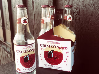 Crimson Red Beer Packaging — Sabrina Awdi