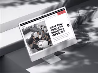 Agency Website Built on Framer