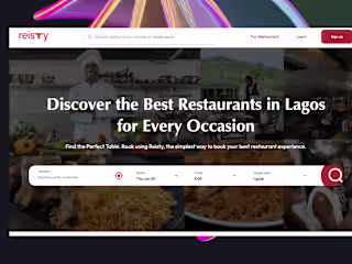 Resty Restaurant Booking Platform