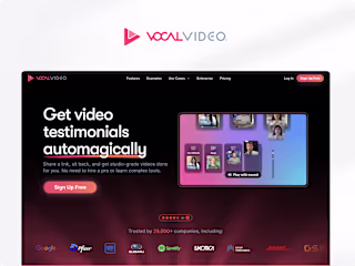 VocalVideo | Website development in Framer