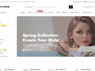 E-commerce (woocommerce) online store design