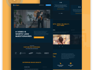 Qualsights SaaS Web Design