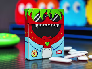 S-Bit Strawberry | Gum Box Concept