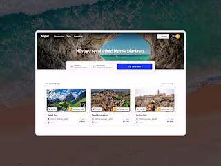 Triper — Travel Website