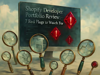 Shopify Developer Portfolio Review: 7 Red Flags to Watch For