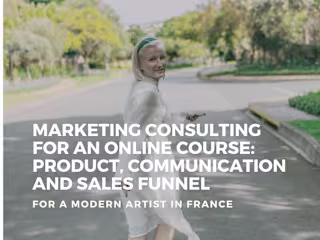 Marketing strategy for an online product launch