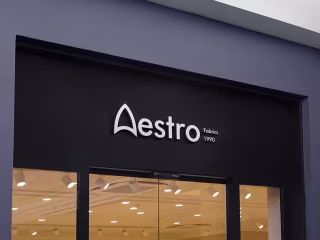 Aestro fabrics Branding Design on Behance