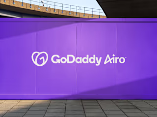GoDaddy Airo · Logo design