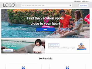Vacation Reservation Website
