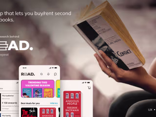 Book Renting app UX project :: Behance