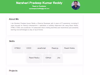 My Professional Frontend Portfolio (React.js, Material-UI)