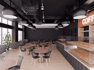 Restaurant Modeling and Rendering 