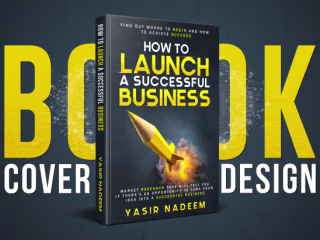 I will do book cover design, ebook cover design, KDP book cover