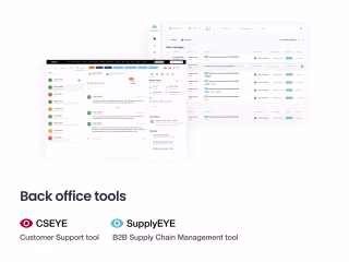 Back-office systems Product Design (UX/UI)