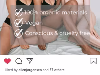 Instagram post example