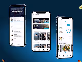 Fitness App UI/UX