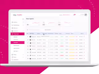 Fintech admin dashboard for Sales Managment