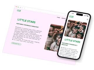 Little Stars - Responsive Website Design