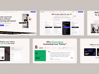 
Tolstoy - interactive and shoppable video platform