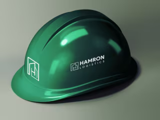 Hamron Logistics Logo Design