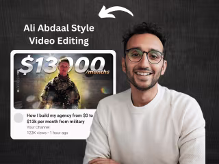 Professional YouTube Video Editing like Ali Abdaal