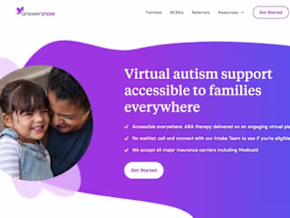 Webflow website build: getanswersnow.com