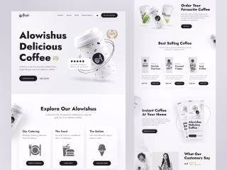 Online Coffee Shop Website
