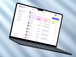 E-learning Dashboard Page