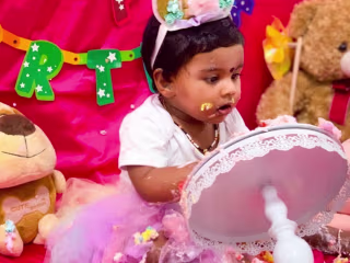 Annanya's 1st birthday!