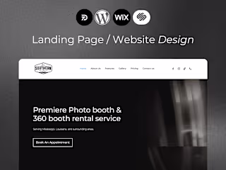 Southern Exposure Selfie Booth • Website Redesign
