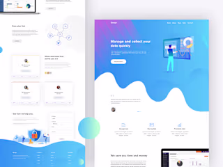 Landing page 