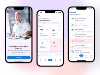 Leading Medgate iOS app redesign