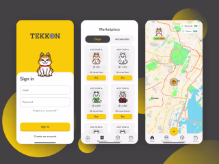 Tekkon Web3 App UX/UI Design