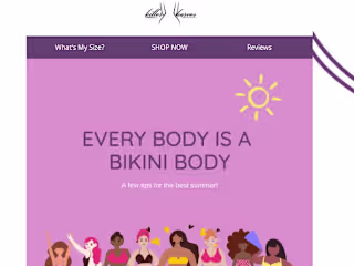 Newsletter Design for Killer Kurves Shapewear