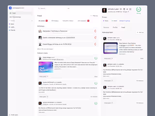 Relationship CRM - Contact Feed