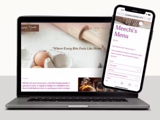 Brand, Logo,+ Web Design for Bakery