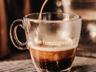 Bookstore cafe branding