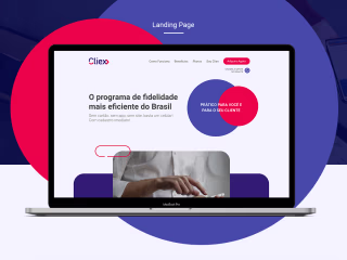 Cliex – Landing Page on Behance