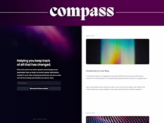 Compass Framer Template