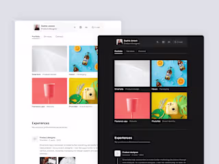 Theofolio - Portfolio Website