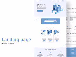 Cloudhost Website Design