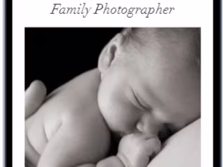 Customized website for a photography portfolio 