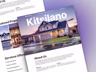 RealVantage Real Estate Framer Website