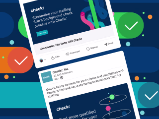 Staffing Audience Campaign at Checkr