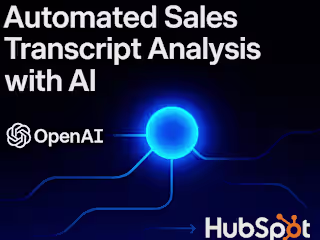 Automated Sales Transcript Analysis with AI