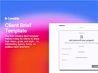 Brief - Modern Client Onboarding Tool Template