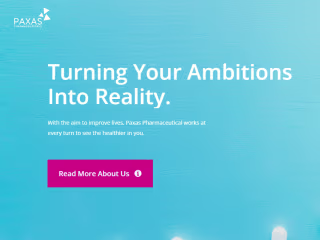 Paxas Pharmaceuticals LLC - We believe in Evolving
