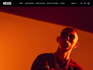  Nexis Landing Page UI/UX | Modern Ecommerce Design