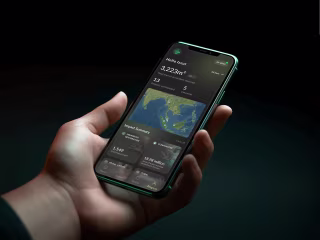 Earthwallet · UI UX Mobile